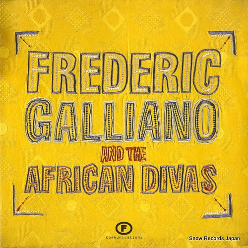 GALLIANO, FREDERIC frederic galliano amd the african divas F153DLP