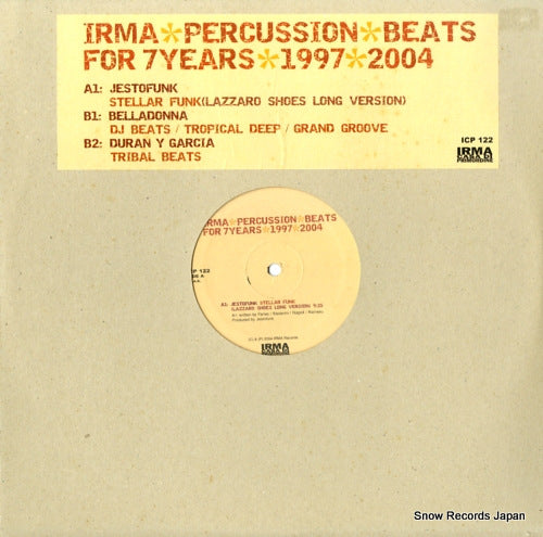 V/A irma percussion beats ICP122