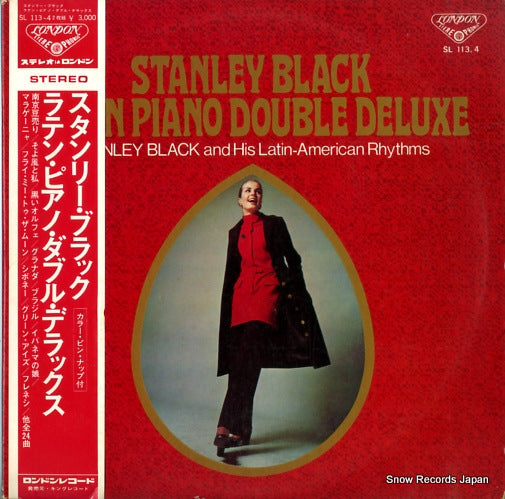 BLACK, STANLEY latin piano double deluxe SL113