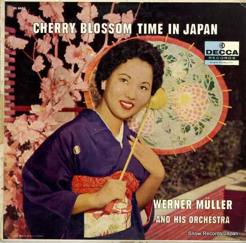 MULLER, WERNER cherry blossom time in japan DL8603