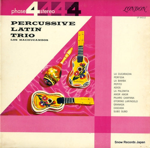 LOS MACHUCAMBOS percussive latin trio SP44012