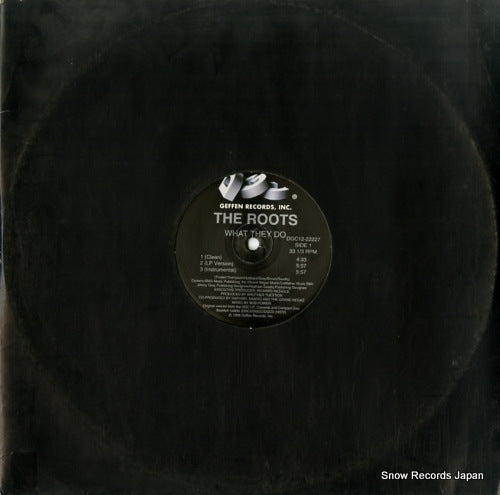 ROOTS, THE what they do DGC12-22227