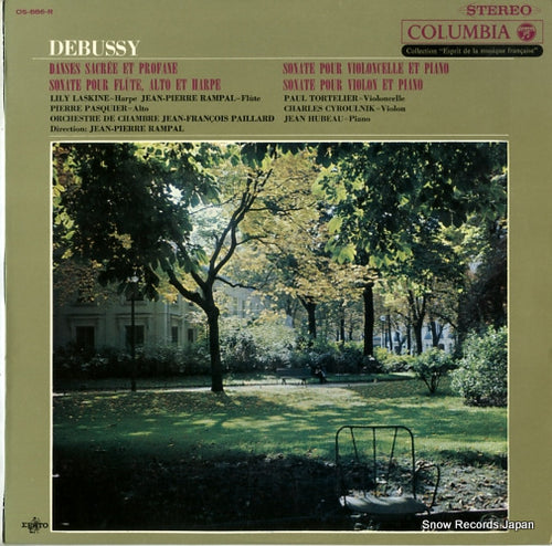 RAMPAL, JEAN-PIERRE debussy; danses sacree et profane / trois sonates OS-886-R