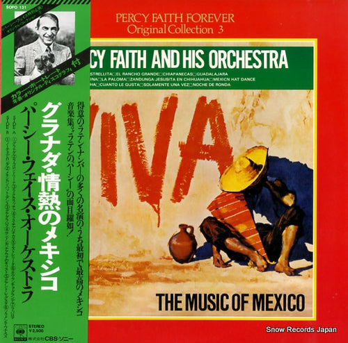 FAITH, PERCY viva! / percy faith original collection vol.3 SOPO131