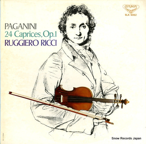 RICCI, RUGGIERO paganini; 24 caprices, op.1 SLA6062
