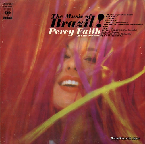 FAITH, PERCY the music of brazil ! SONX60053