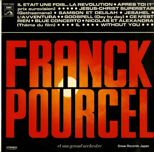 POURCEL, FRANCK et son grand orchestre 2C062-11988