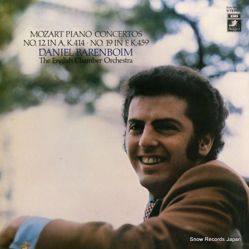 BARENBOIM, DANIEL mozart; piano concertos no.12 in a, k.414, no.19 in f, k.459 EAA-85024