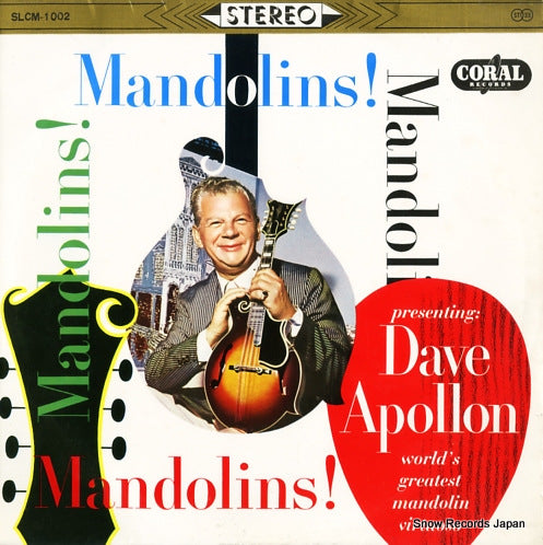 APOLLON, DAVE mandolins, mandolins SLCM-1002