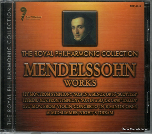 ROYAL PHILHARMONIC mendelssohn; works FRP-1914