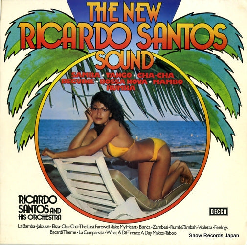 SANTOS, RICARDO the new ricardo santos sound 6.22393AS/6.22393