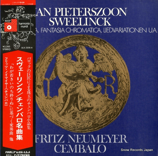 NEUMEYER, FRITZ jan pieterszoon sweelinck ULX-3208-H