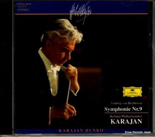 KARAJAN, HERBERT VON beethoven; symphonie nr.9 POCG-5035