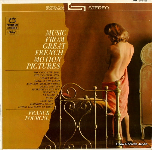 POURCEL, FRANCK music from great french motion pictures SP8603