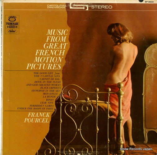 POURCEL, FRANCK music from great french motion pictures SP8603