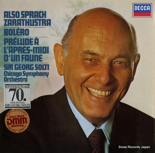 SOLTI, GEORGE richard strauss; also sprach zarathustra 6.42850AG
