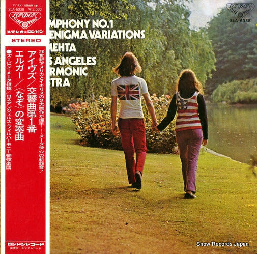 MEHTA, ZUBIN ives; symphony no.1 SLA6038