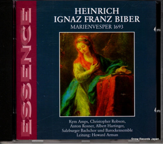 ARMAN, HOWARD biber; marienvesper 1693 AME3022-2