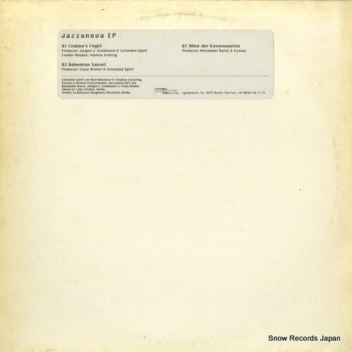 JAZZANOVA jazzanova ep EP-1