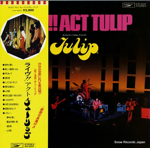 TULIP live act tulip ETP-9097