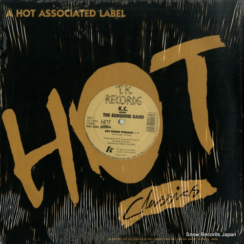 K.C. AND THE SUNSHINE BAND get down tonight / that's the way (i like it) HCL2216