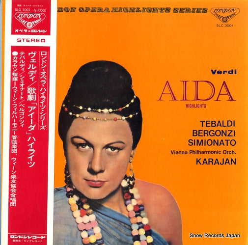KARAJAN, HERBERT VON verdi; aida SLC3001