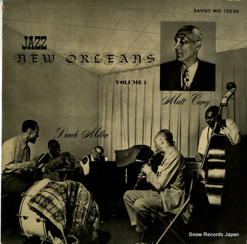 MILLER, PUNCH / MUTT CAREY jazz new orleans MG12038