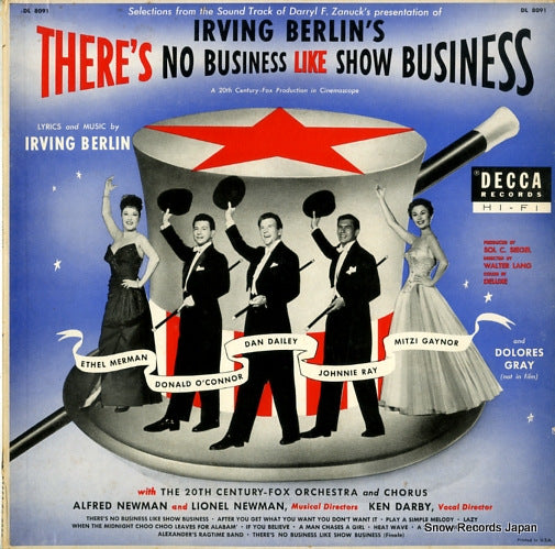 BERLIN, IRVING irvung berlin's there's no business like show business DL8091