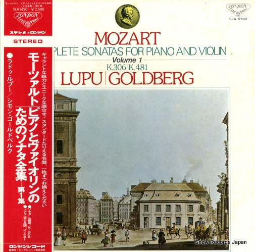 GOLDBERG, SZYMON mozart; complete sonatas for piano and violin vol.1 SLA6190