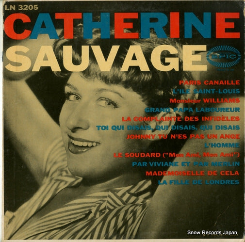 SAUVAGE, CATHERINE catherine sauvage LN3205