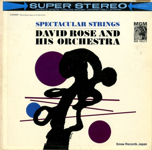 ROSE, DAVID spectacular strings SE3895