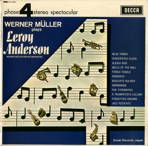 MULLER, WERNER plays leroy anderson PFS4059