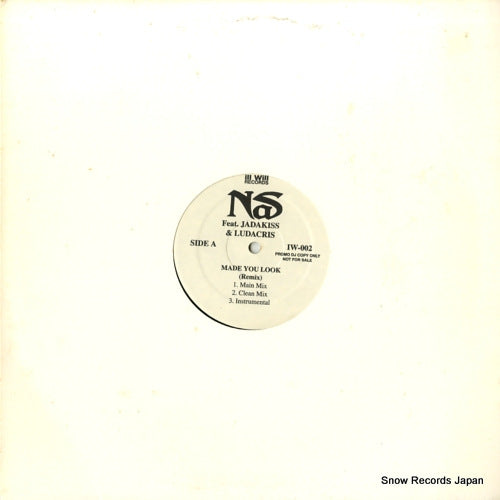 NAS made you look (remix) / stillmatic (unreleased) IW-002