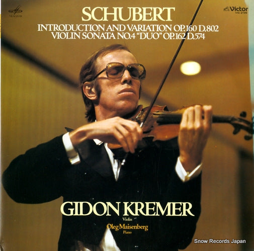 KREMER, GIDON schubert; introduction and variation op.160 d.802 VIC-2189