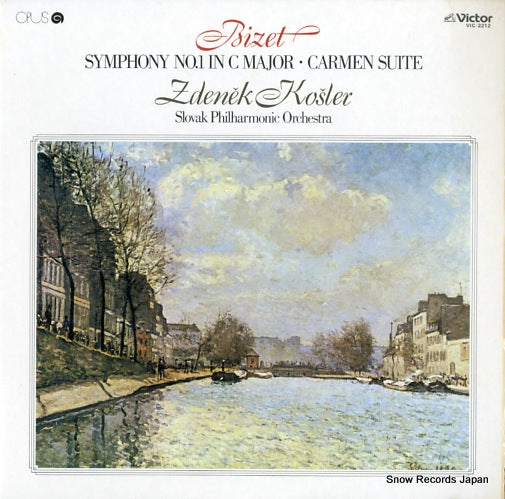 KOSLER, ZDENEK bizet; symphony no.1/carmen suite VIC-2212