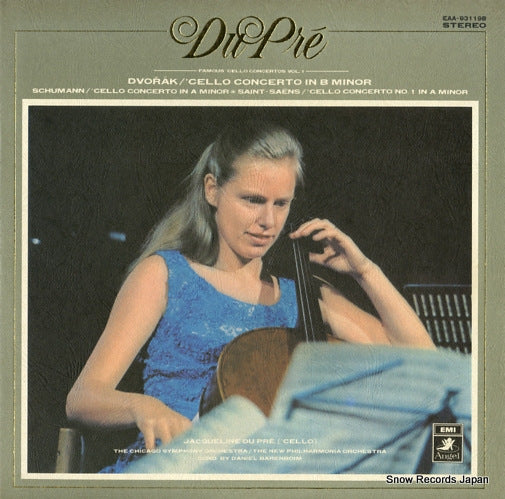 DU PRE, JACQUELINE du pre/famous cello concertos vol.1 EAA-93119B