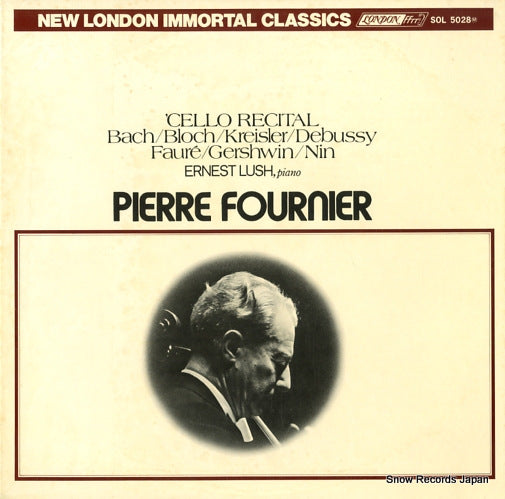 FOURNIER, PIERRE cello recital SOL5028
