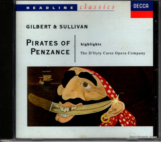 D'OYLY CARTE OPERA COMPANY, THE gilbert & sullivan; the pirates of penzance 436148-2