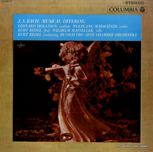 REDEL, KURT bach; musical offering OS-821-R