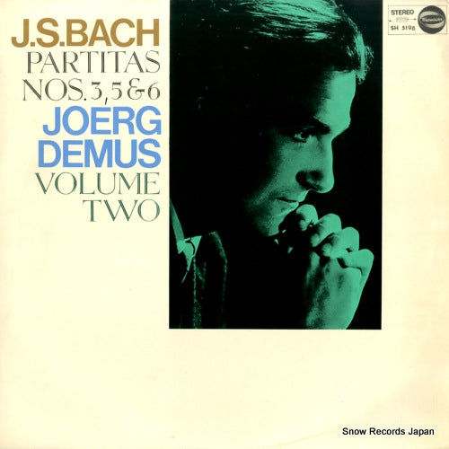 DEMUS, JORG j.s. bach; partitas volume two SH5198