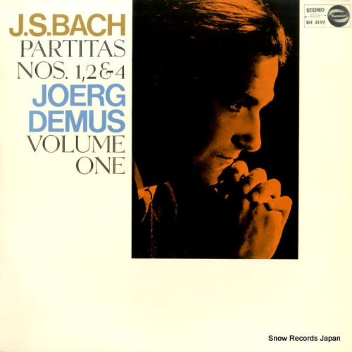 DEMUS, JORG j.s.bach; partitas volume one SH5197