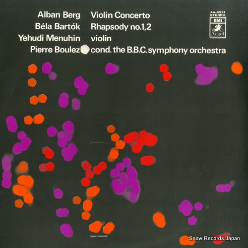 MENUHIN, YEHUDI berg; violin cocerto AA-8521