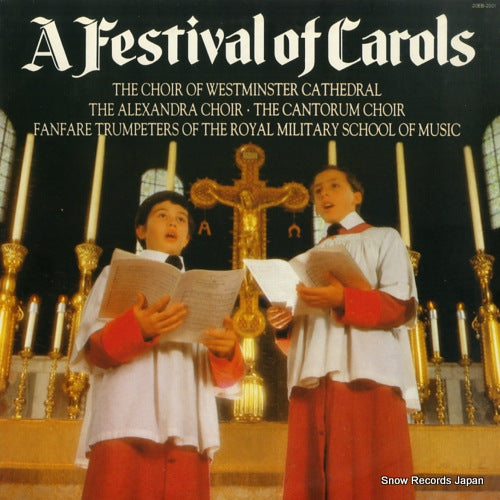 CHOIR OF WESTMINSTER CATHEDRAL, THE festival of carols 20EB-2001