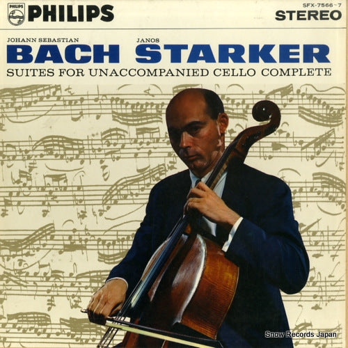 STARKER, JANOS bach; suites for unaccompanied cello complete SFX-7566