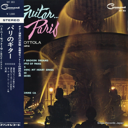 MOTTOLA, TONY guitar...paris SH183