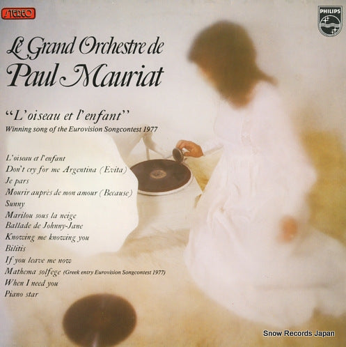 MAURIAT, PAUL l'oiseau et l'enfant 9120222