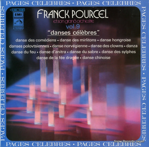POURCEL, FRANCK pages celebres vol.9 "danses celebres" 2C063-15586