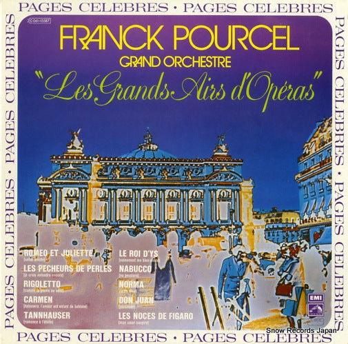 POURCEL, FRANCK les grands airs d'operas 2C061-15587