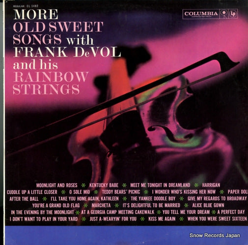 DE VOL, FRANK old sweet songs CL1482