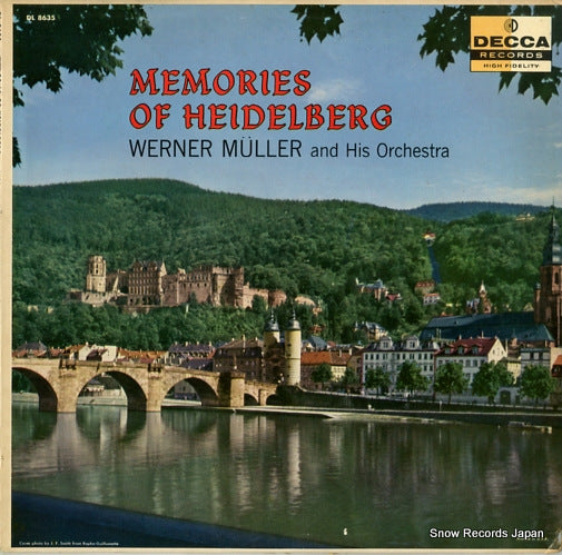MULLER, WERNER memories of heidelberg DL8635